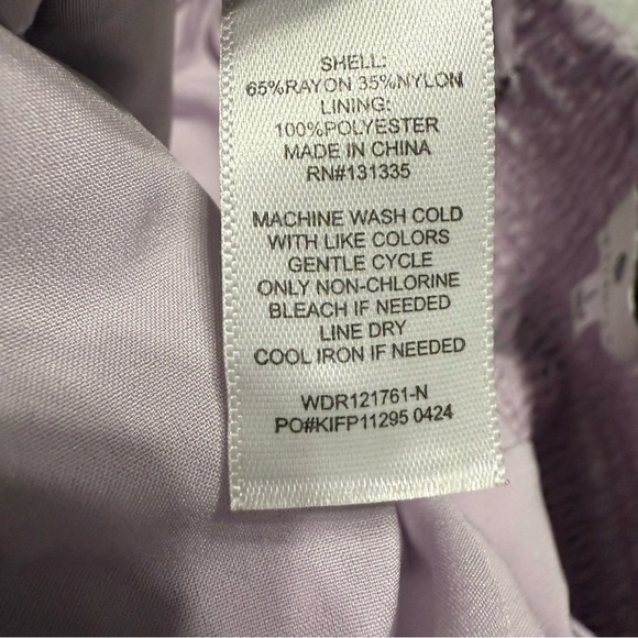 Socialite Square Neck Floaty Sleeveless Cami Midi Dress Smocked Waist Women’s L - Picture 5 of 5